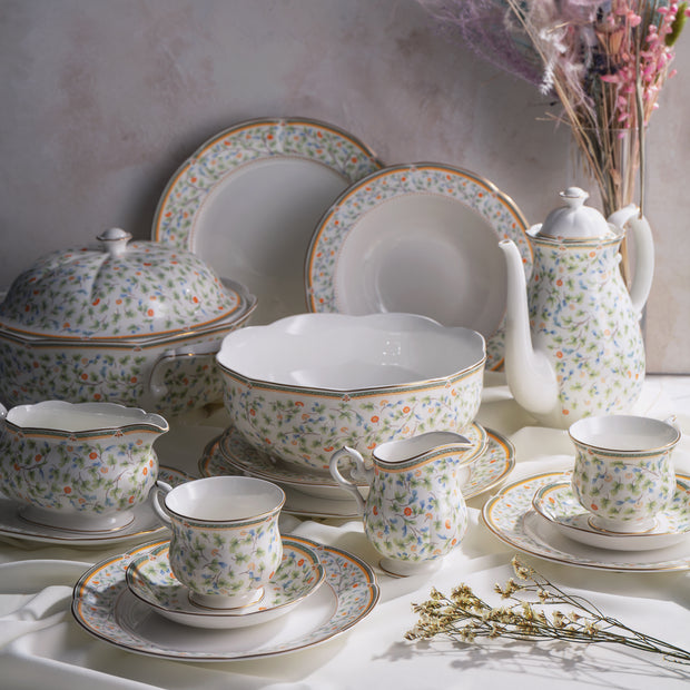 Сервиз за хранене за 6 души, Flora, 23 ел.