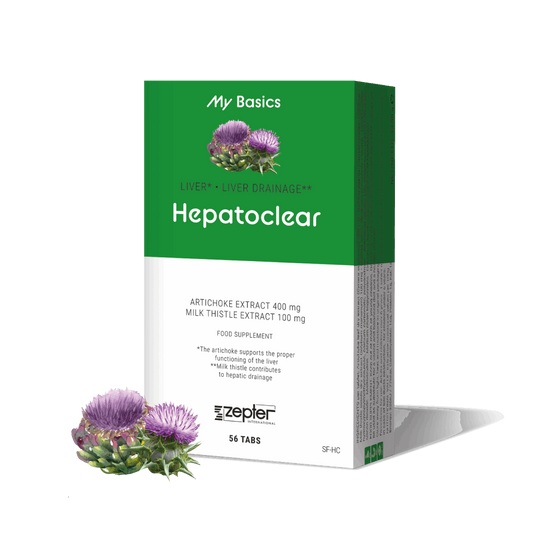 Хранителна добавка Zepter Hepatoclear за черен дроб, 56 таб.