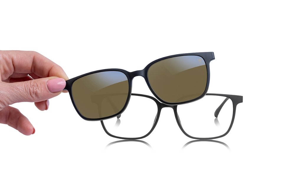 Hyperlight Eyewear Halo черни - Clip on - за навън