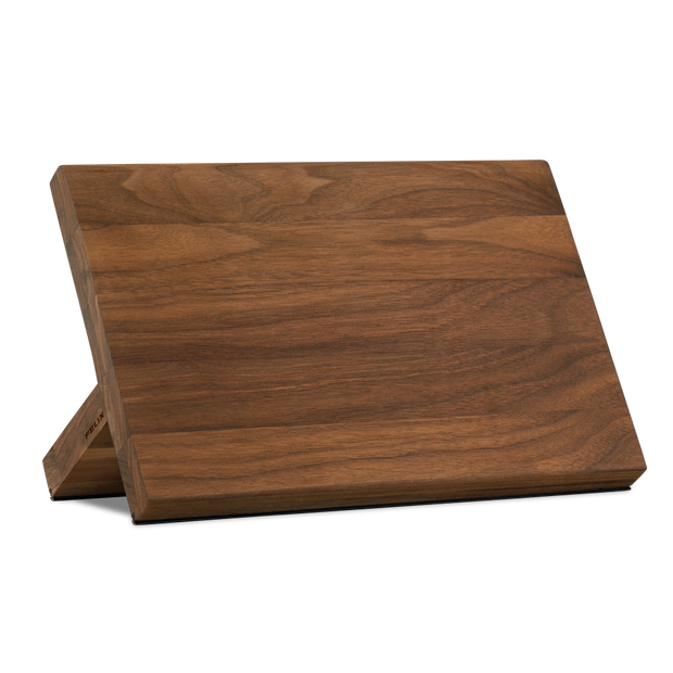 Магнитна стойка за ножове, масивен орех