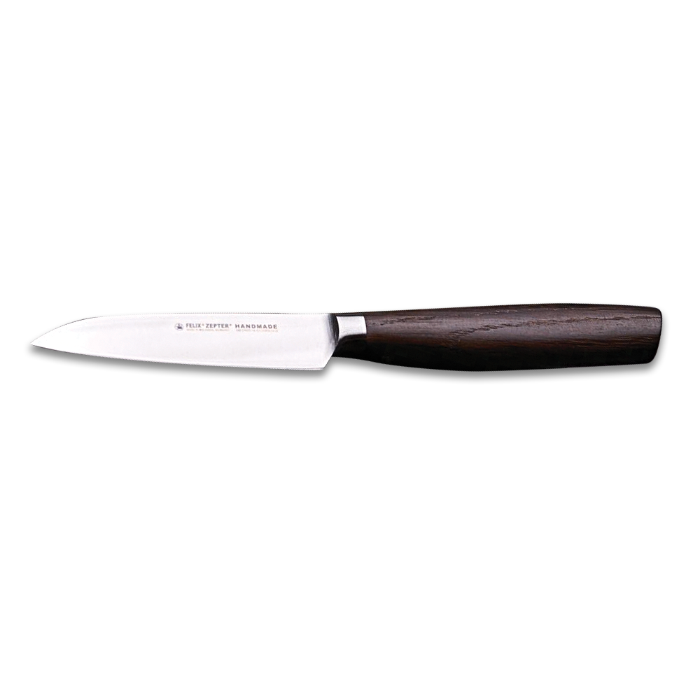 Zepter Felix Solingen нож за белене, 9 см, Smoked Oak