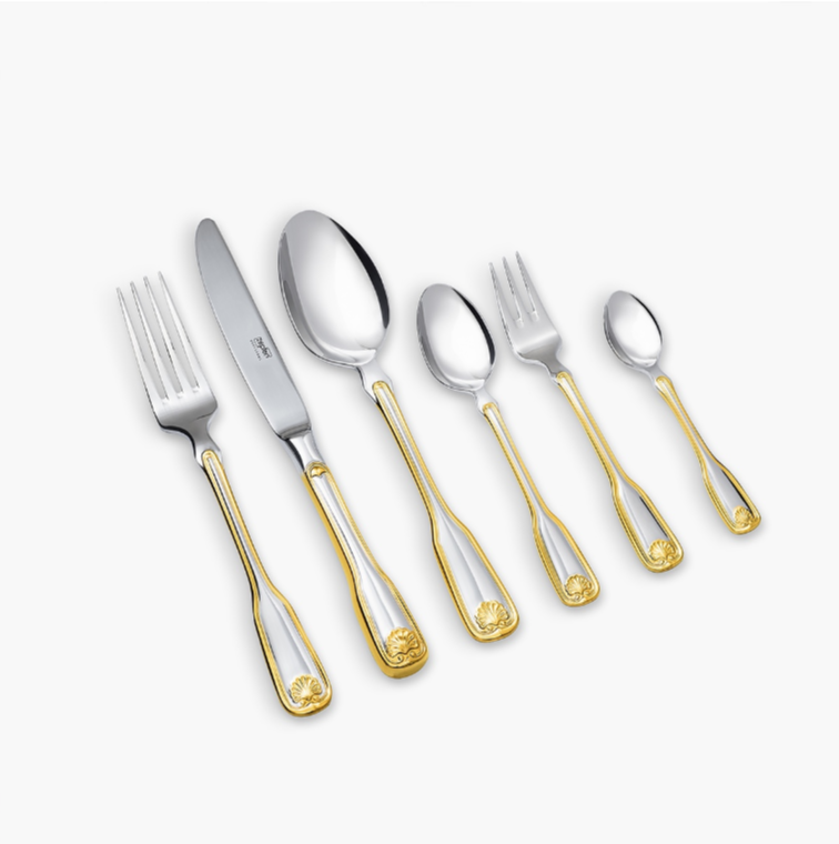 Zepter Venus прибори за хранене 36 ел. декорат. позлатен