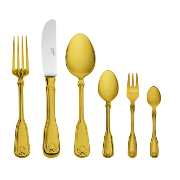 Zepter Venus прибори за хранене 36 ел. позлатен