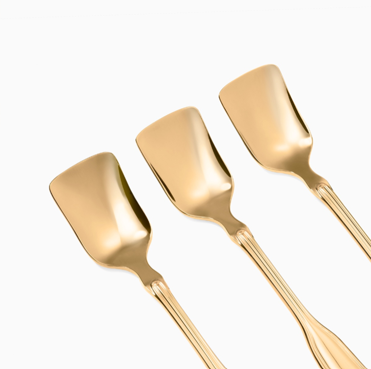 Zepter Venus десертни лъжички 6 бр. позлатени