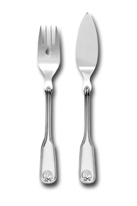 Zepter Venus  фиш сет 12 ел. огледално полирани