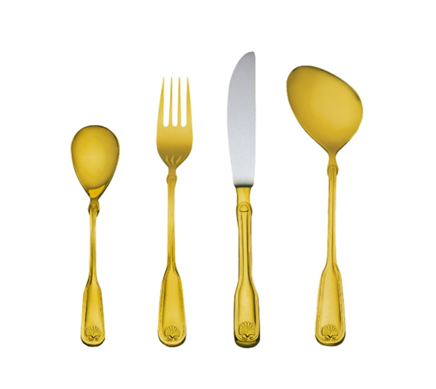 Zepter Venus БЕЙБИ СЕТ 4 ел. позлатен