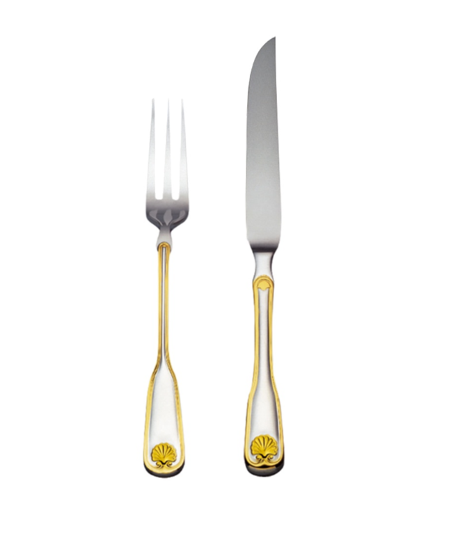 Zepter Venus стейк сет 12 ел. декорат. позлатен