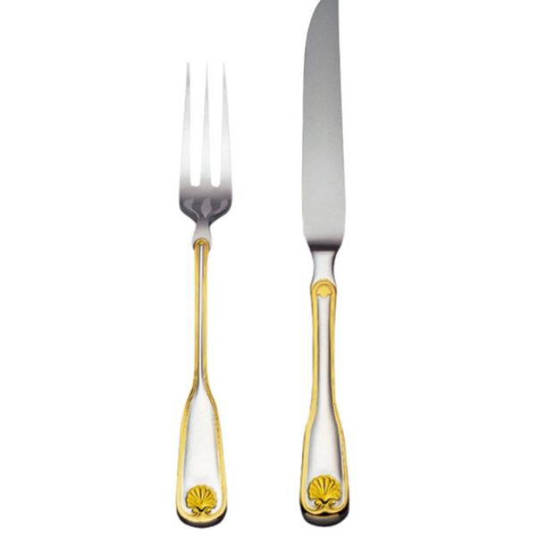 Zepter Venus стейк сет 12 ел. декорат. позлатен