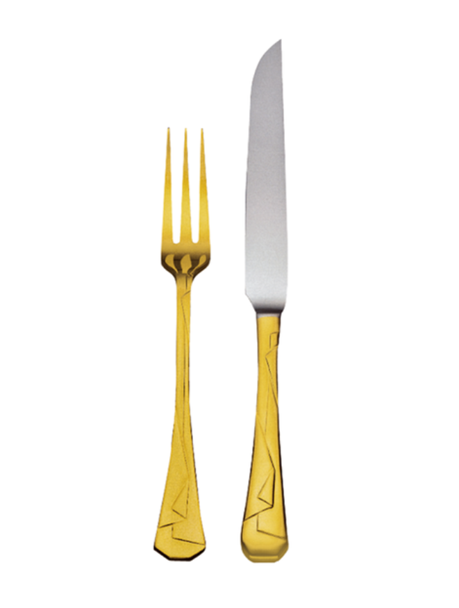 Zepter Kimono СТЕЙК СЕТ 12 ел позлатен