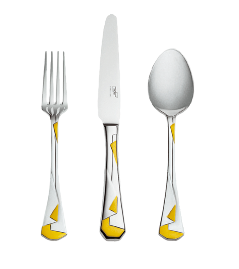 Zepter Kimono 18ел позлатен сет за десерт