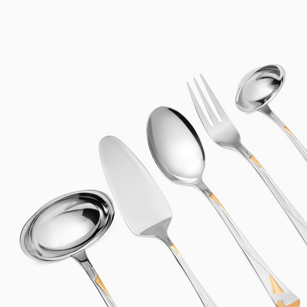 Zepter Kimono прибор за хранене 12ел декоративно позлатен