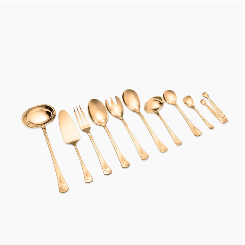 Zepter Kimono прибори за хранене 12 ел позлатен
