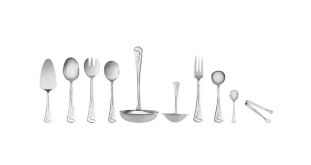 Zepter Kimono прибори за хранене високи 12 ел оглед. полирани