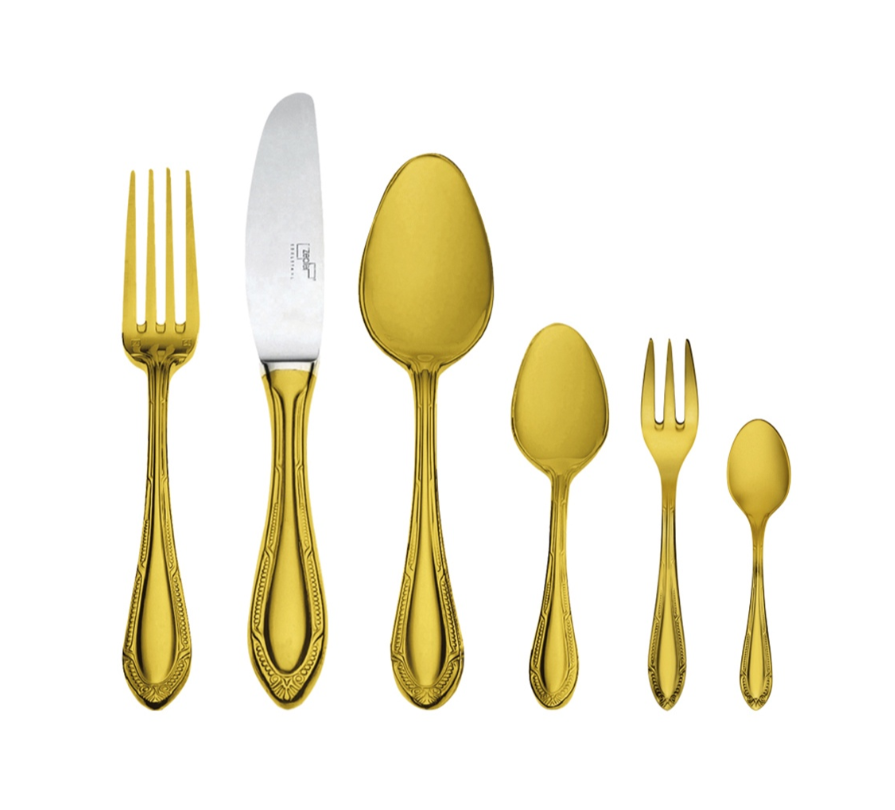 Zepter Senator прибори за хранене 36 ел. позлатени