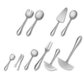 Комплект прибори за хранене, 12ел, Senator, огледално полирани