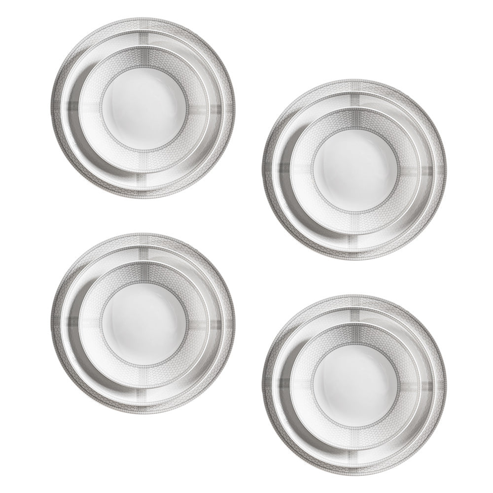 Комплект за хранене за 4 души, Mosaic, 12 ел.