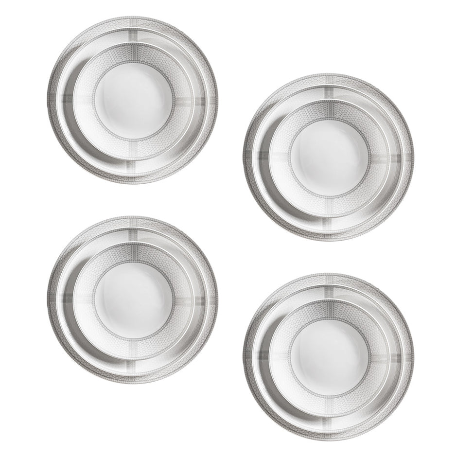 Комплект за хранене за 4 души, Mosaic, 12 ел.