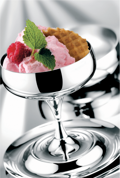 Baron комплект 6 бр. чаши за шампанско, хром-никел