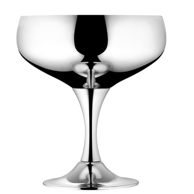 Baron комплект 6 бр. чаши за шампанско, хром-никел