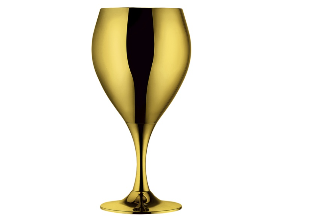 Prince - сервиз за вода и вино за 6 човека - позлатен