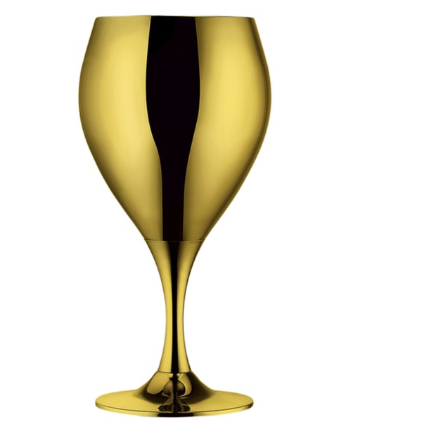 Prince - Комплект 6 бр. чаши за ликьр - позлатени