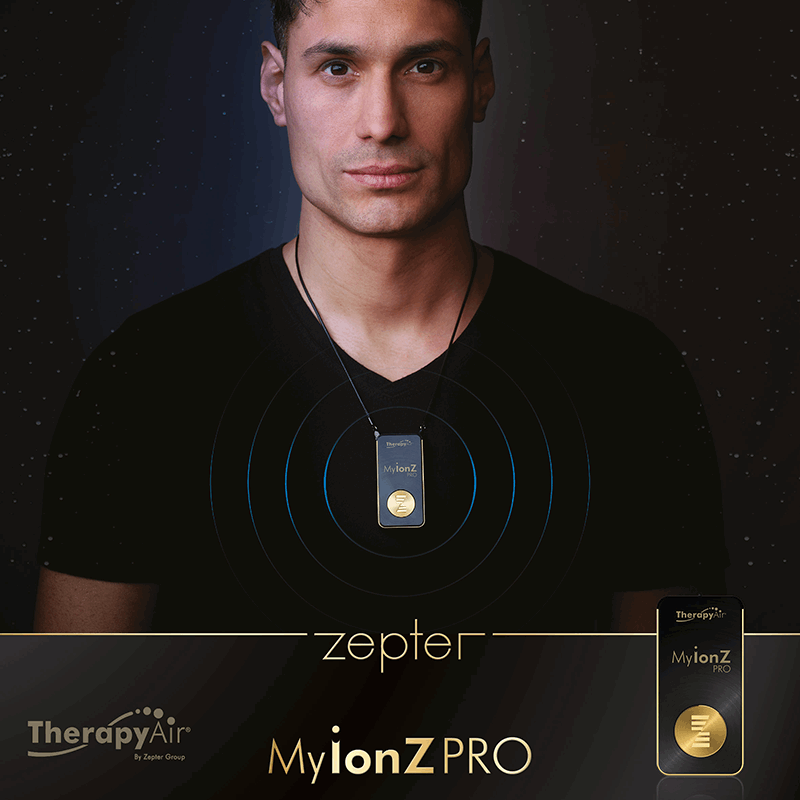 Преносим пречиствател на въздух Zepter MyionZ Pro, Йонизатор на въздух, 20 000 000 отрицателни йони