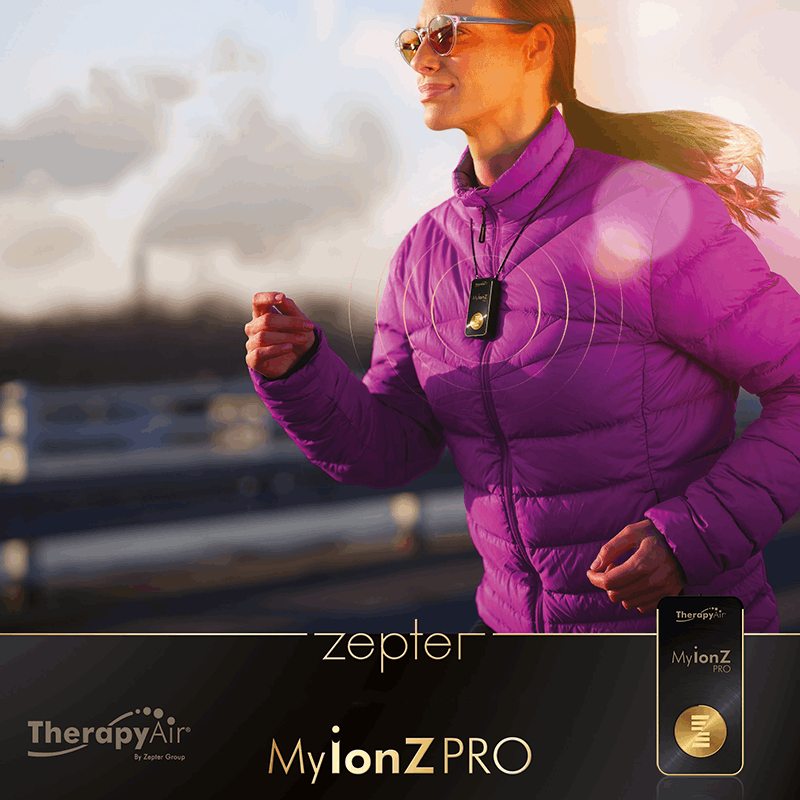 Преносим пречиствател на въздух Zepter MyionZ Pro, Йонизатор на въздух, 20 000 000 отрицателни йони