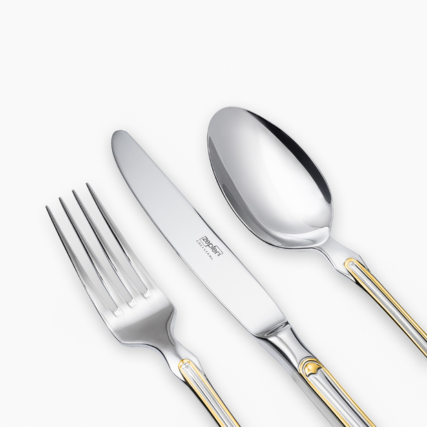 Zepter Venus прибори за хранене 36 ел. декорат. позлатен