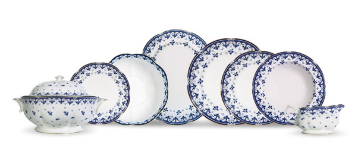 Комплект сервиз за хранене за 6 души, Eden, 23 ел.