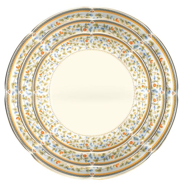 Комплект сервиз за хранене за 6 души, Flora, 18 ел.