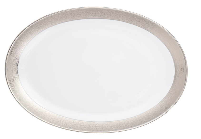 Majestic Platinum 35 см овална чиния