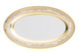 Royal Gold Cream 24 см овална чиния