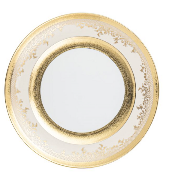Royal Gold Cream 22 см десертна чиния
