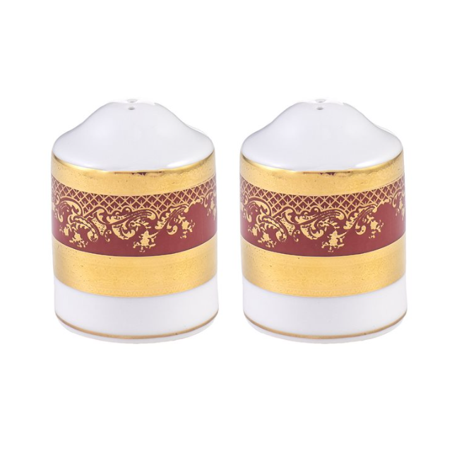 Royal Gold Bordeaux солница и пипер
