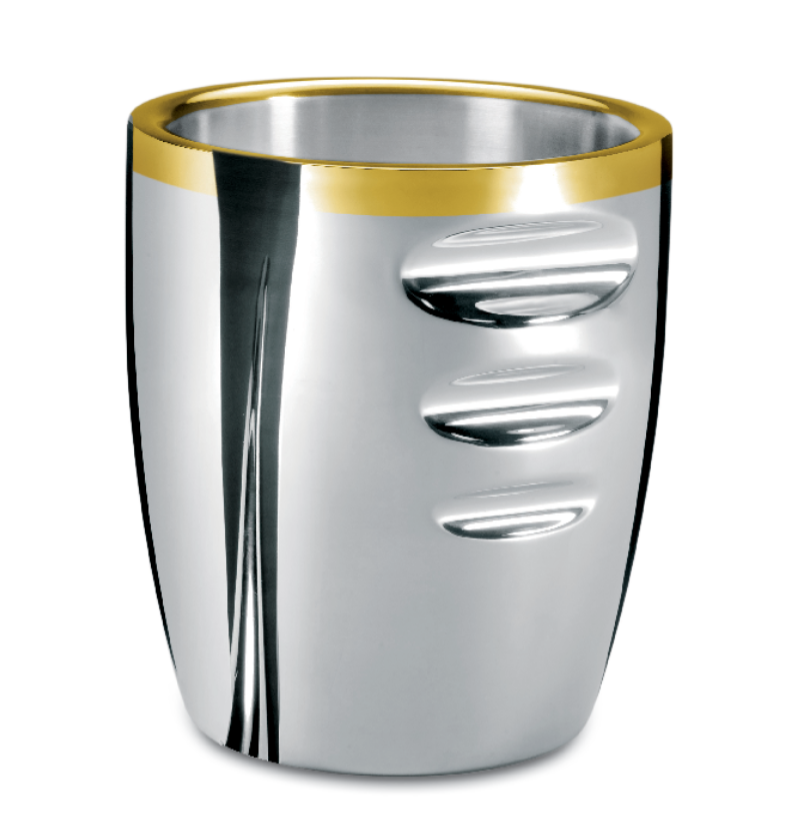 La Perle - сервиз за шамп. за 6 човека - декоративно позлатени