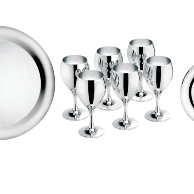 Prince,  Мини комплект сервиз за вино за 6 човека, 13 ел.