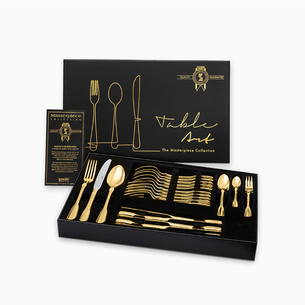 Zepter Venus прибори за хранене 36 ел. позлатен