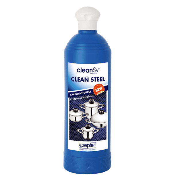 Zepter препарат за почистване и полиране на съдове CleansySteel 500 мл