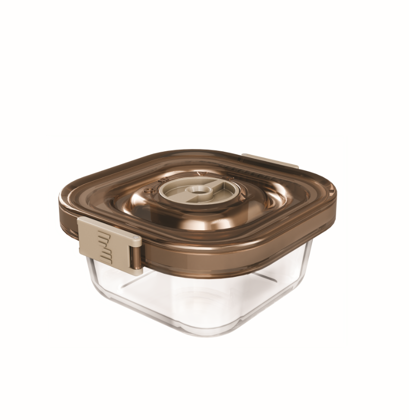 VacSy® Amber стъклен съд 0.5л