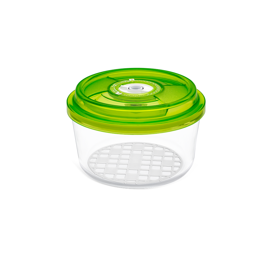 Стъклен съд за съхранение Vacsy ( 18 x 9.5 см)