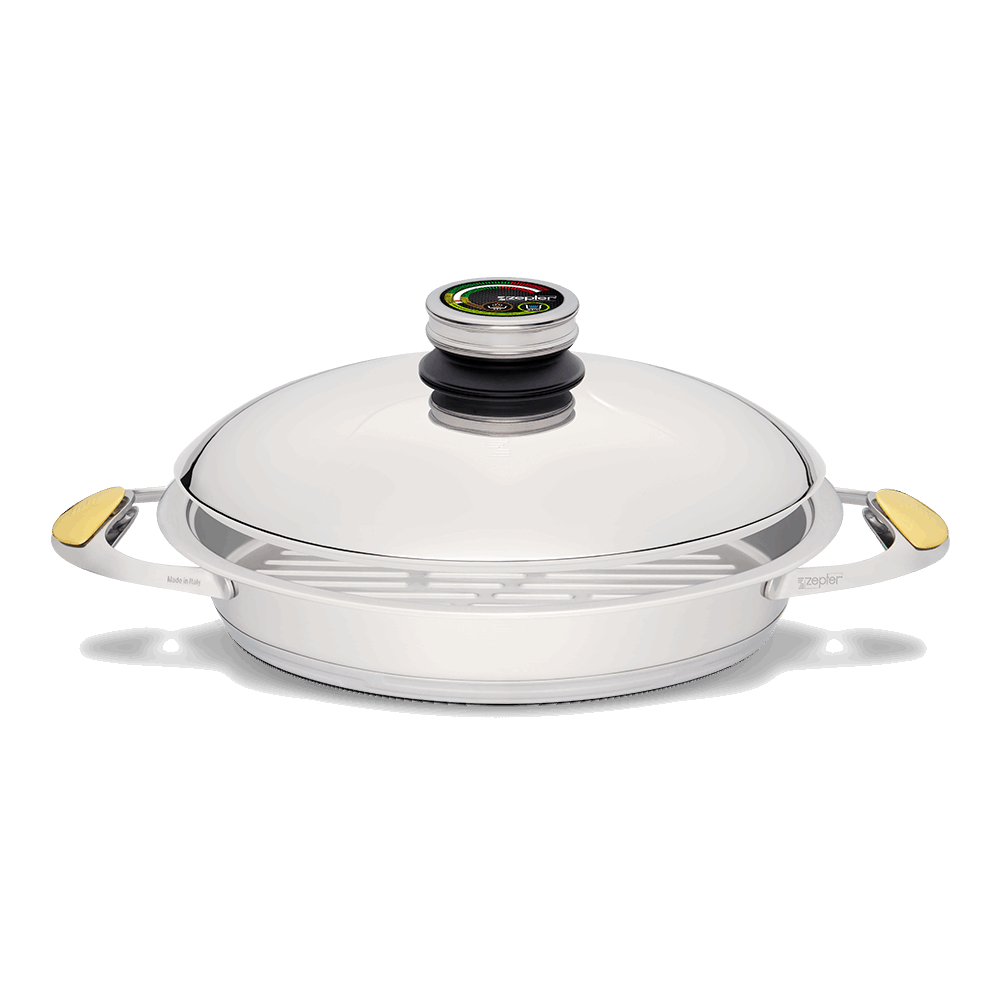 Zepter овален грил тиган 2,5л, ф 30х22 см, вис. 5 см