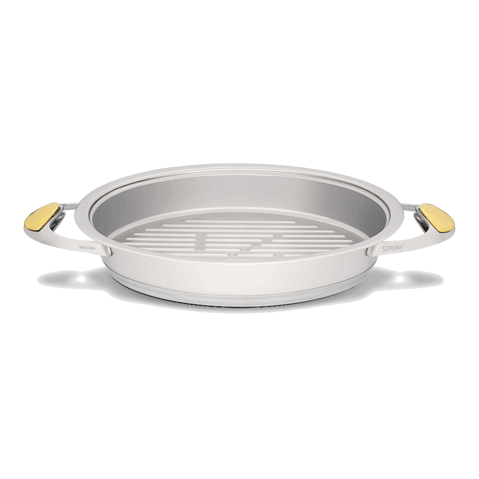Zepter овален грил тиган 2,5л, ф 30х22 см, вис. 5 см