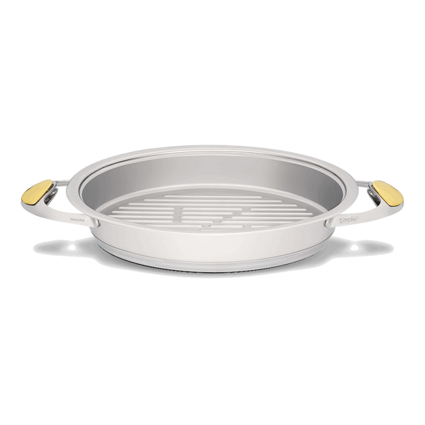 Zepter овален грил тиган 2,5л, ф 30х22 см, вис. 5 см