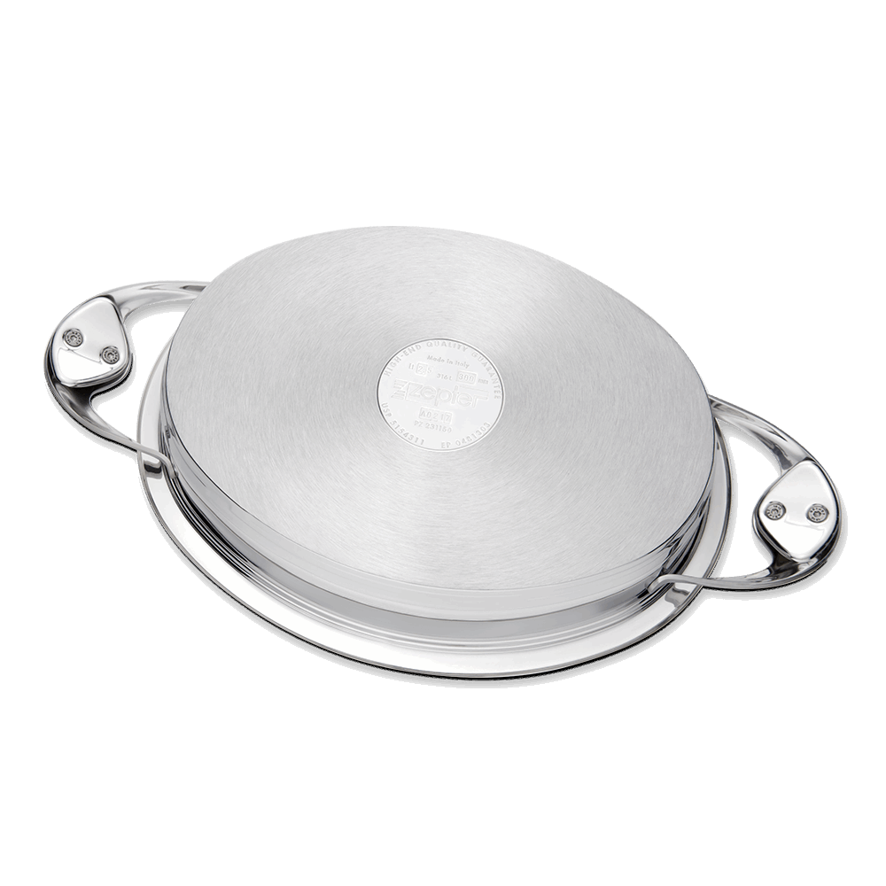 Zepter овален грил тиган 2,5л, ф 30х22 см, вис. 5 см