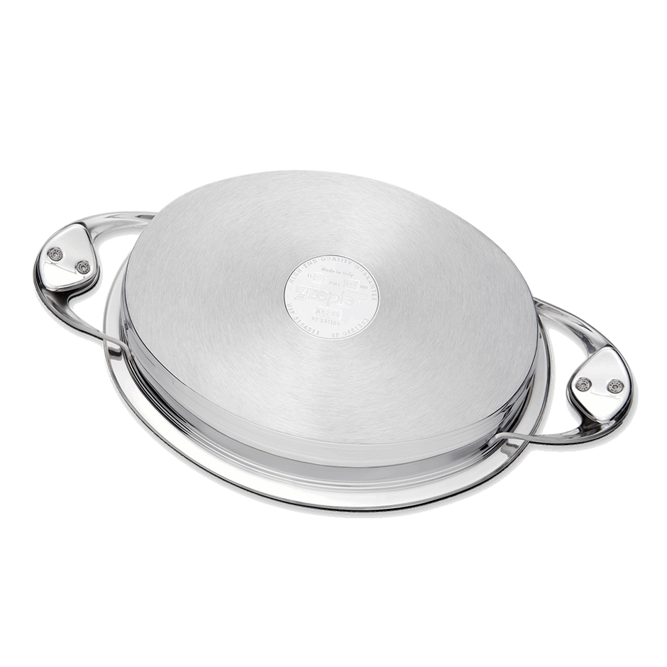 Zepter овален грил тиган 2,5л, ф 30х22 см, вис. 5 см