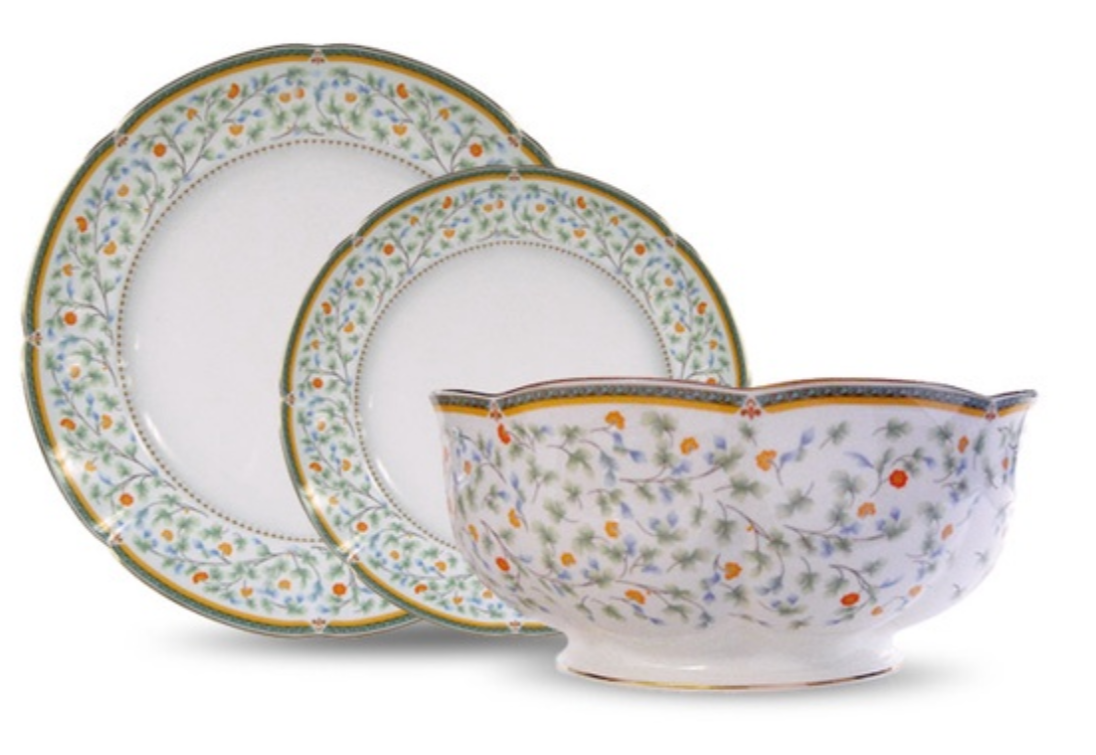 Сервиз за хранене за 6 души, Flora, 23 ел.