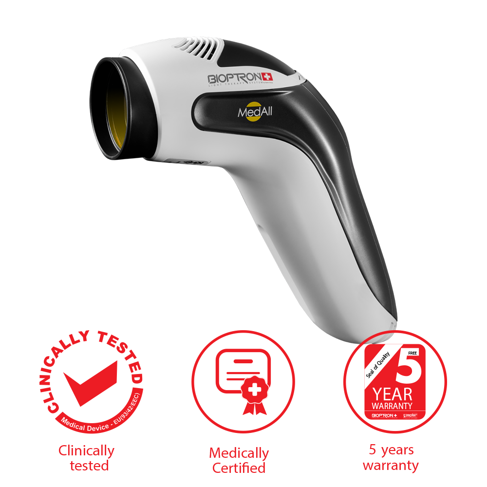 Уред за светлинна терапия Zepter Bioptron Medall, Антиейдж, Beauty, Кожни проблеми, Спортни травми, Травматология