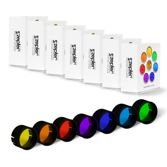 Комплект 7 бр. цветни филтри за Zepter Bioptron Medall