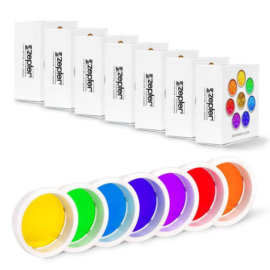 Комплект 7 бр. цветни филтри за Zepter Bioptron PRO1
